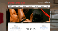 Desktop Screenshot of pilatesintolife.com